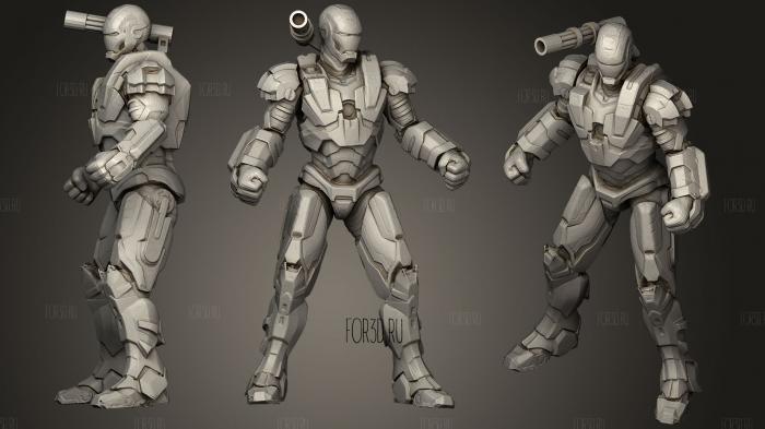 War Machine 3d stl модель для ЧПУ